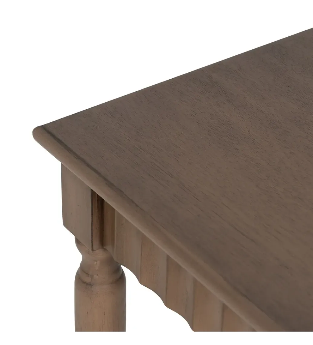 Zona-Design Konsola TEMPU 71 cm drewno sosna brązowy