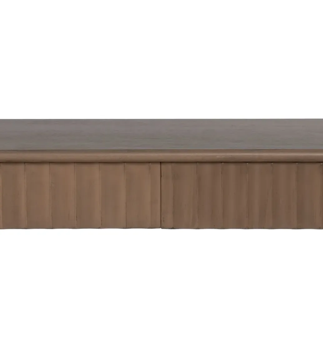 Zona-Design Konsola TEMPU 90 cm drewno sosna brązowy outlet