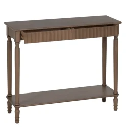 Zona-Design Konsola TEMPU 90 cm drewno sosna brązowy outlet