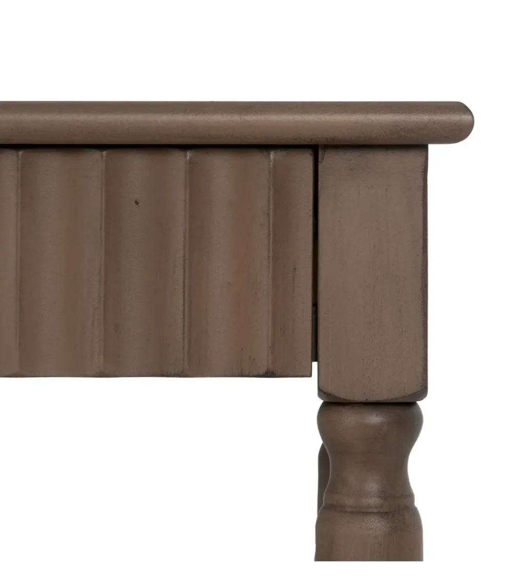 Zona-Design Konsola TEMPU 90 cm drewno sosna brązowy outlet