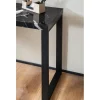 WOHNLING, GERMANY Konsola TOMLA 120 cm w optyce czarnego marmuru