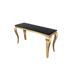 Invicta Interior Konsola TRENTINO Modern Barock 140 cm czarna