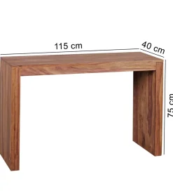 WOHNLING, GERMANY Konsola WOHNLING 115 cm drewno sheesham