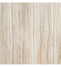 Zona-Design Konsola WORNYM 120 cm drewno teak biała przecierana