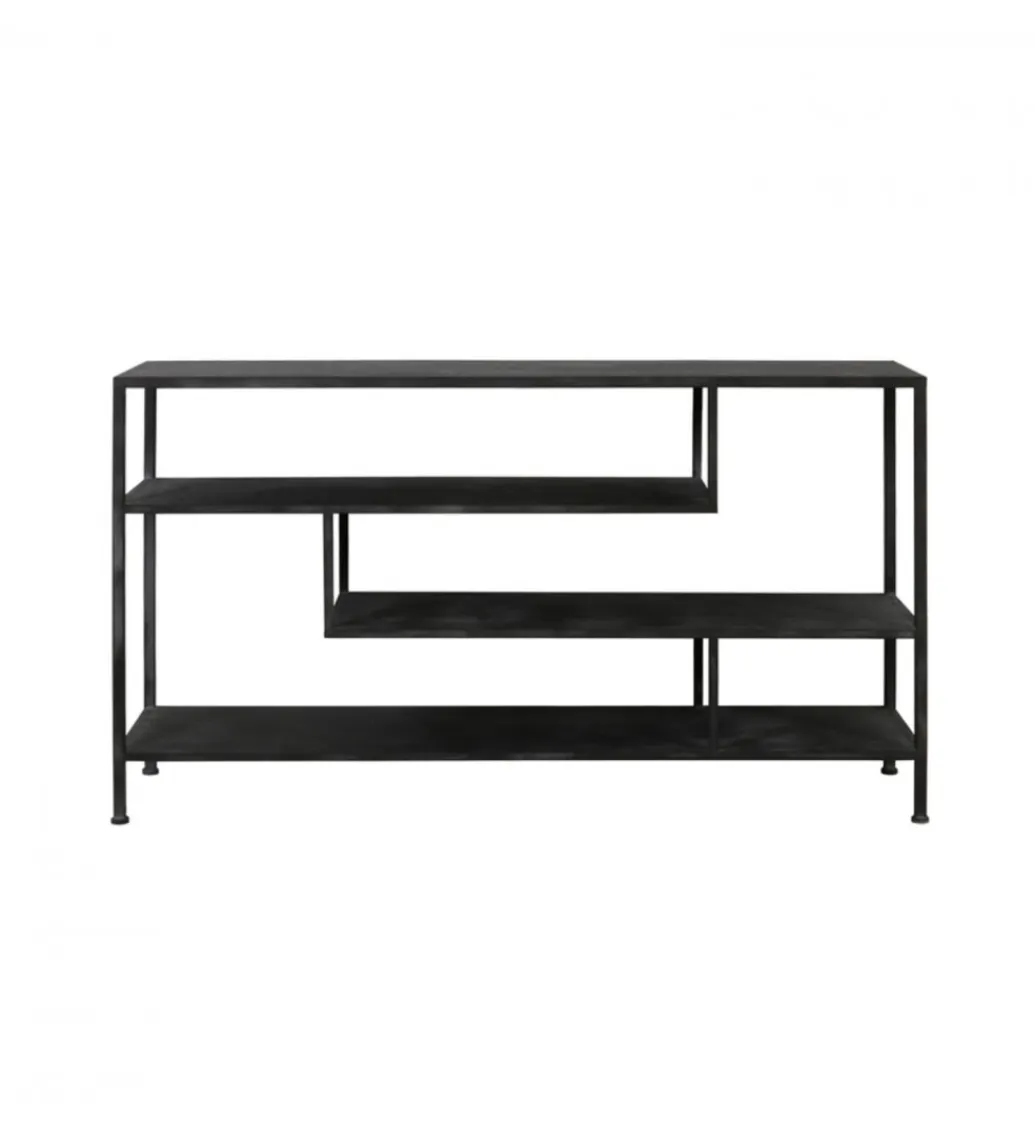 L&L Konsola YLAYA 140 cm czarny
