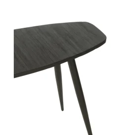 J-Line Konsola ZAMBIA 120 cm drewno teak czarna
