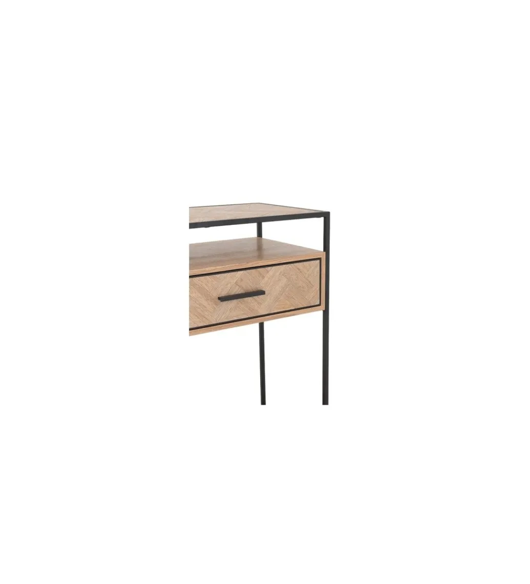 J-Line Konsola ZYGZAK 120 cm naturalny