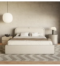 GZDDesign Łóżko tapicerowane LELI 140/160/180 cm x 200 cm ze stelażem i pojemnikiem na pościel w różnych kolorach do wyboru