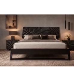 Invicta Interior - przedsprzedaż Łóżko ZEUS Scorpion 180 cm x 200 cm drewno mango
