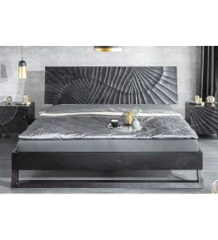 Invicta Interior - przedsprzedaż Łóżko ZEUS Scorpion 180 cm x 200 cm drewno mango