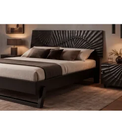 Invicta Interior - przedsprzedaż Łóżko ZEUS Scorpion 180 cm x 200 cm drewno mango
