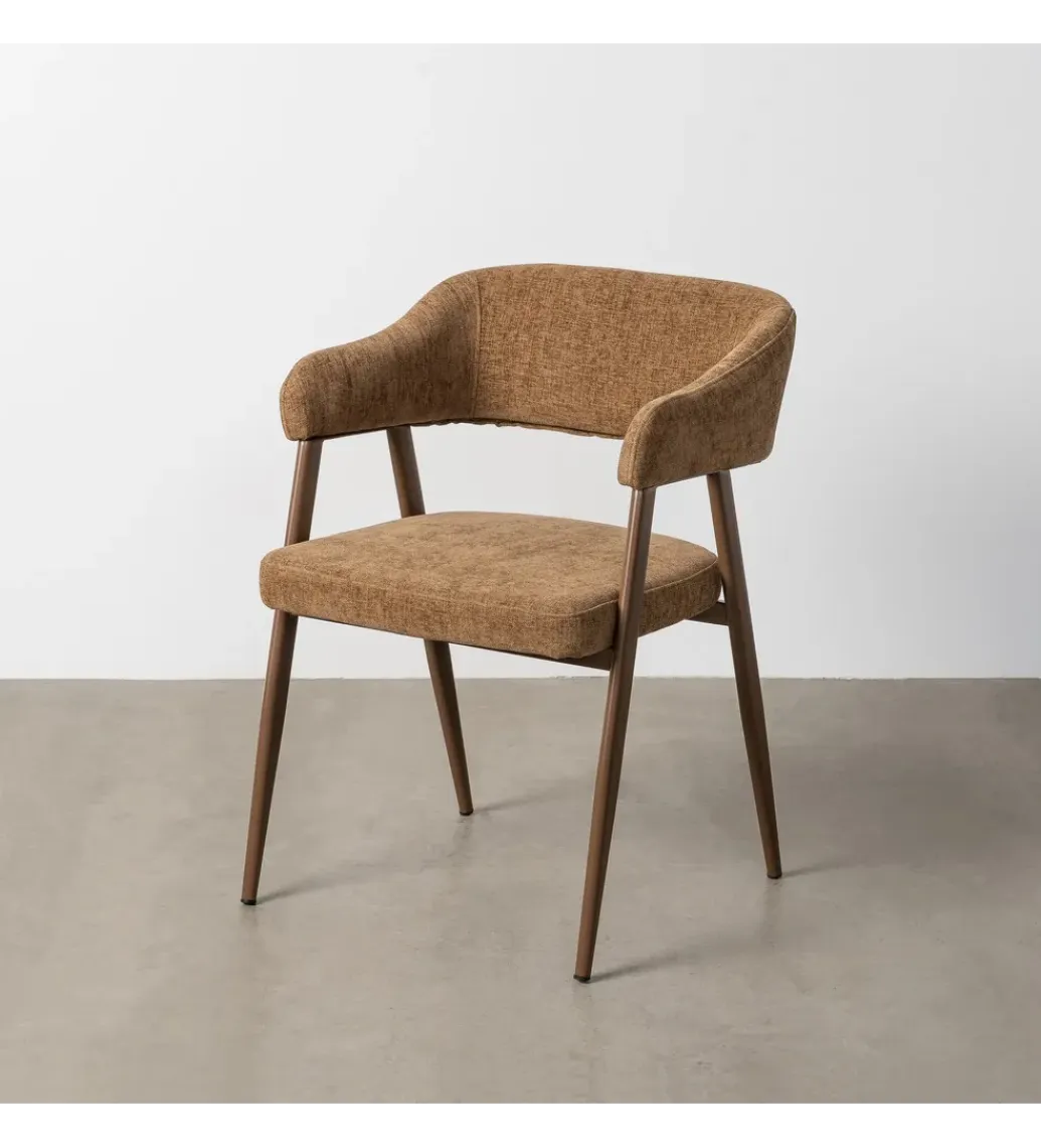 Zona-Design Krzesło AGATAM 81 cm brązowe