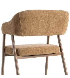Zona-Design Krzesło AGATAM 81 cm brązowe