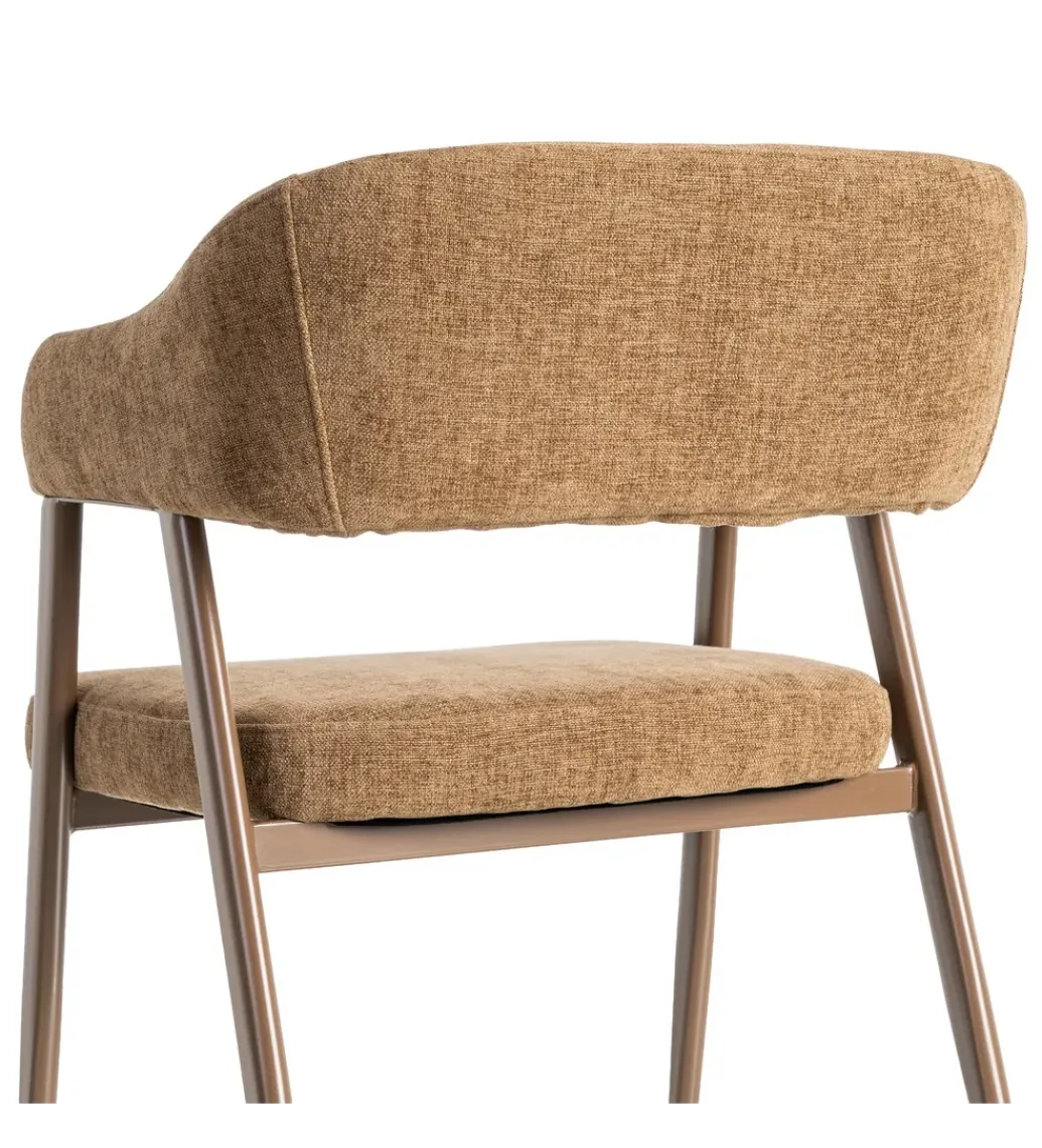 Zona-Design Krzesło AGATAM 81 cm brązowe
