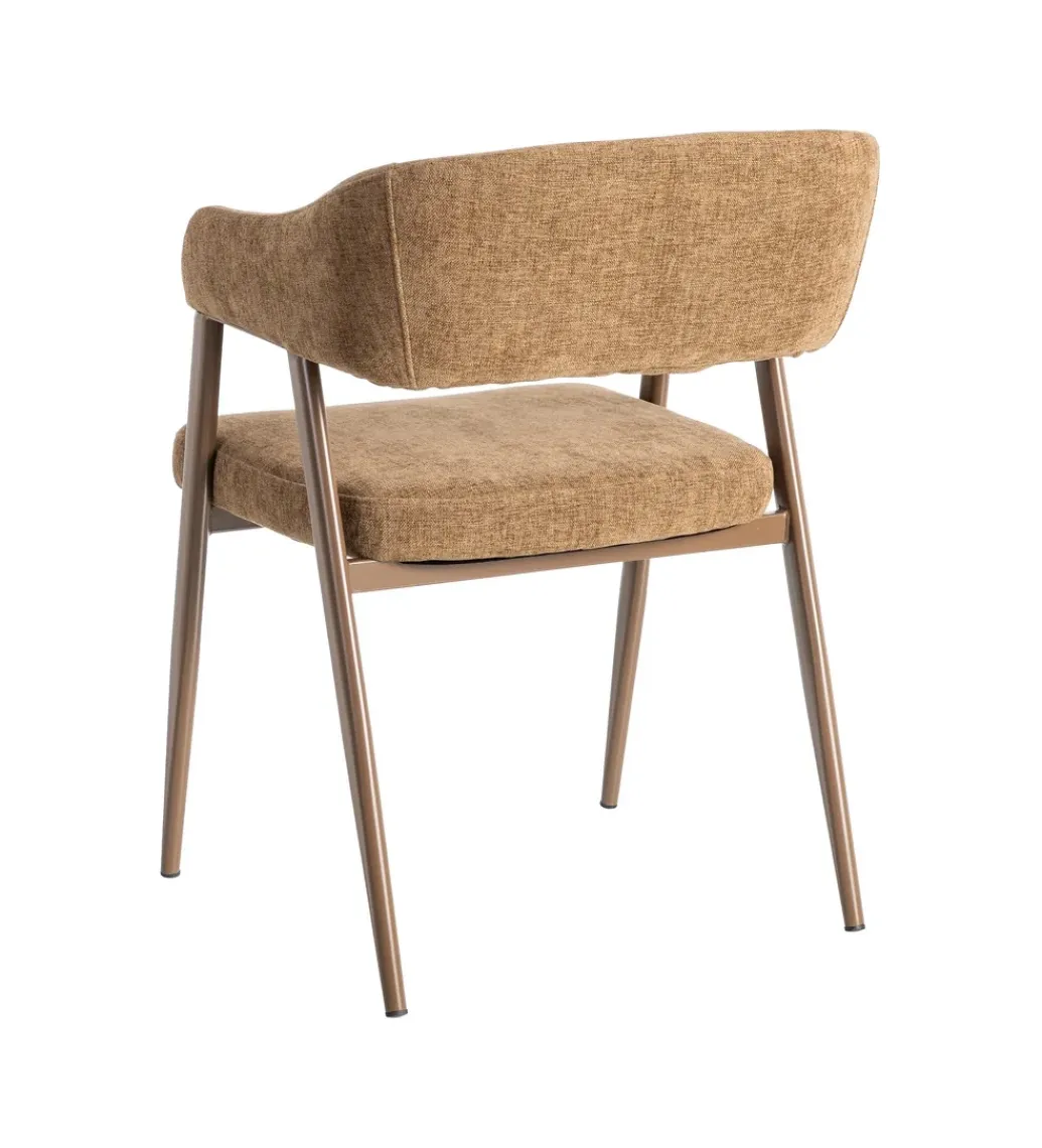 Zona-Design Krzesło AGATAM 81 cm brązowe