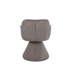 Invicta Interior Krzesło AMBIENTO 79 cm obrót 180 stopni szare