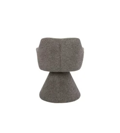 Invicta Interior Krzesło AMBIENTO 79 cm obrót 180 stopni brązowe