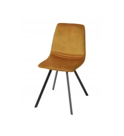 Invicta Interior Krzesło Amsterdam Retro ciemna musztarda