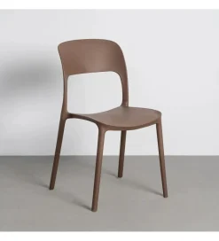 Zona-Design Krzesło BARETO 82 cm brązowy