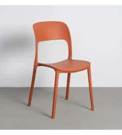 Zona-Design Krzesło BARETO 82 cm pomarańczowe