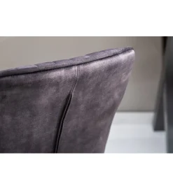 Invicta Interior Krzesło biurowe Dutch Comfort ciemnoszare