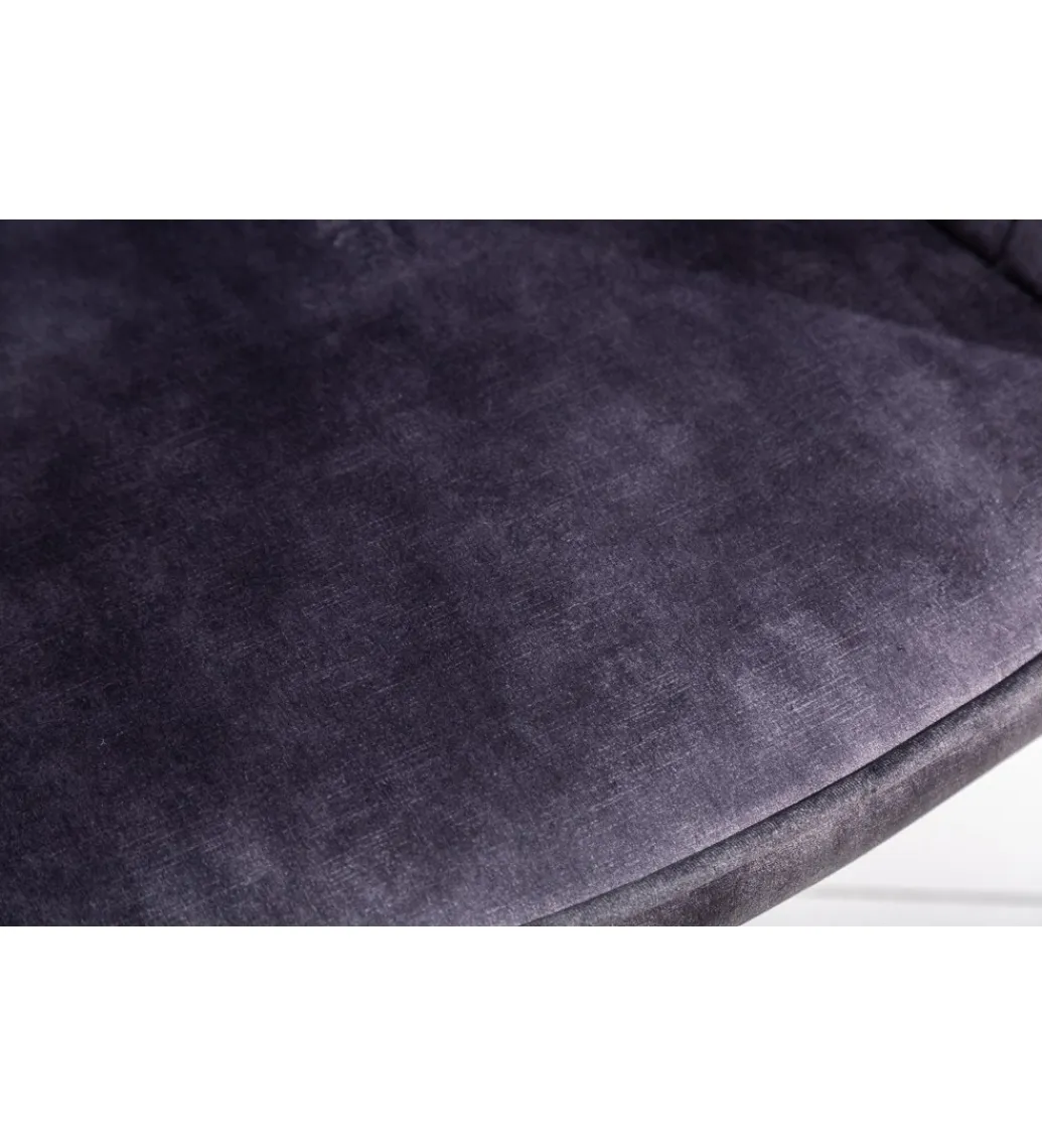 Invicta Interior Krzesło biurowe Dutch Comfort ciemnoszare