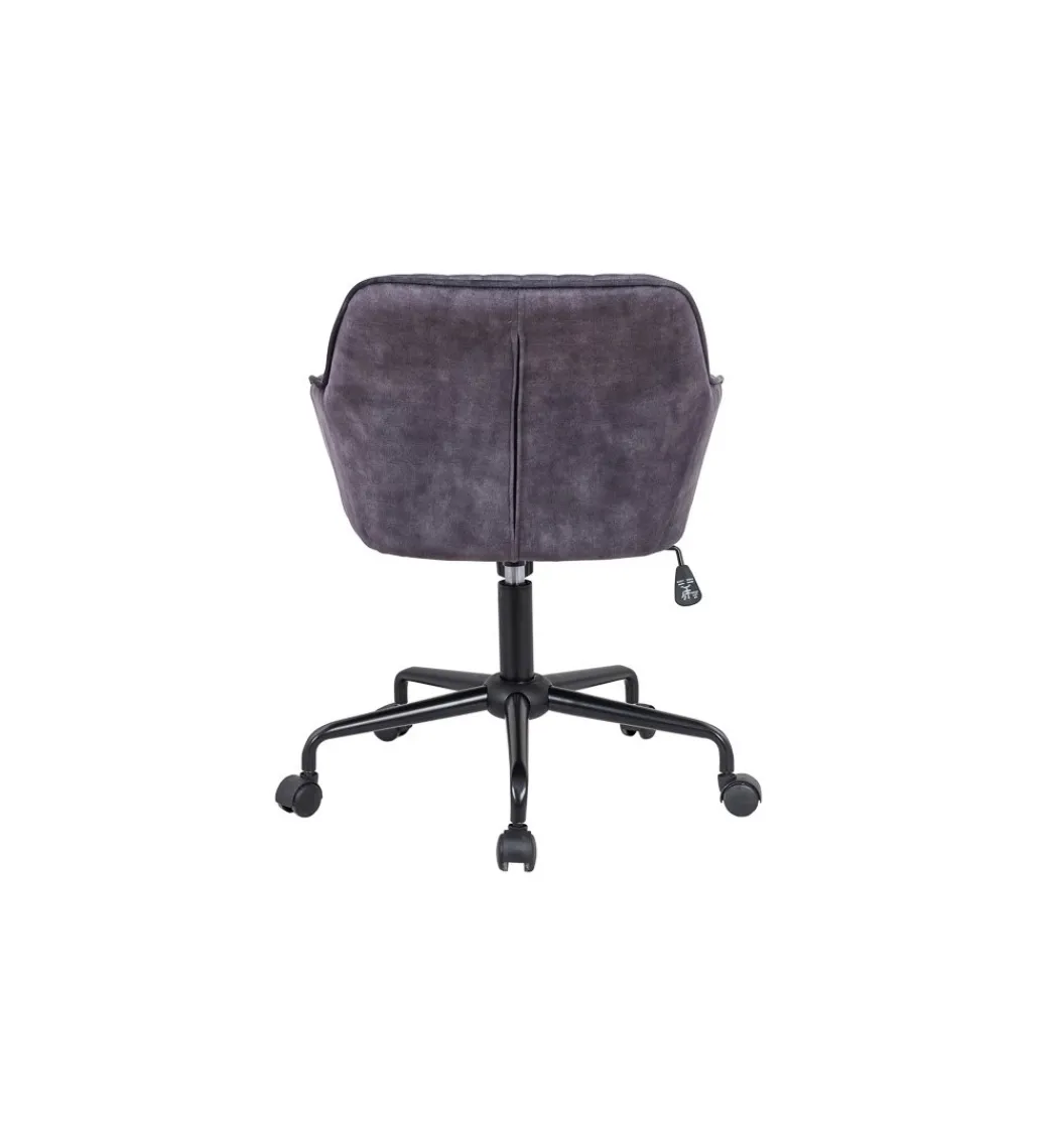 Invicta Interior Krzesło biurowe Dutch Comfort ciemnoszare