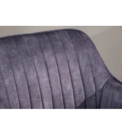 Invicta Interior Krzesło biurowe Dutch Comfort ciemnoszare