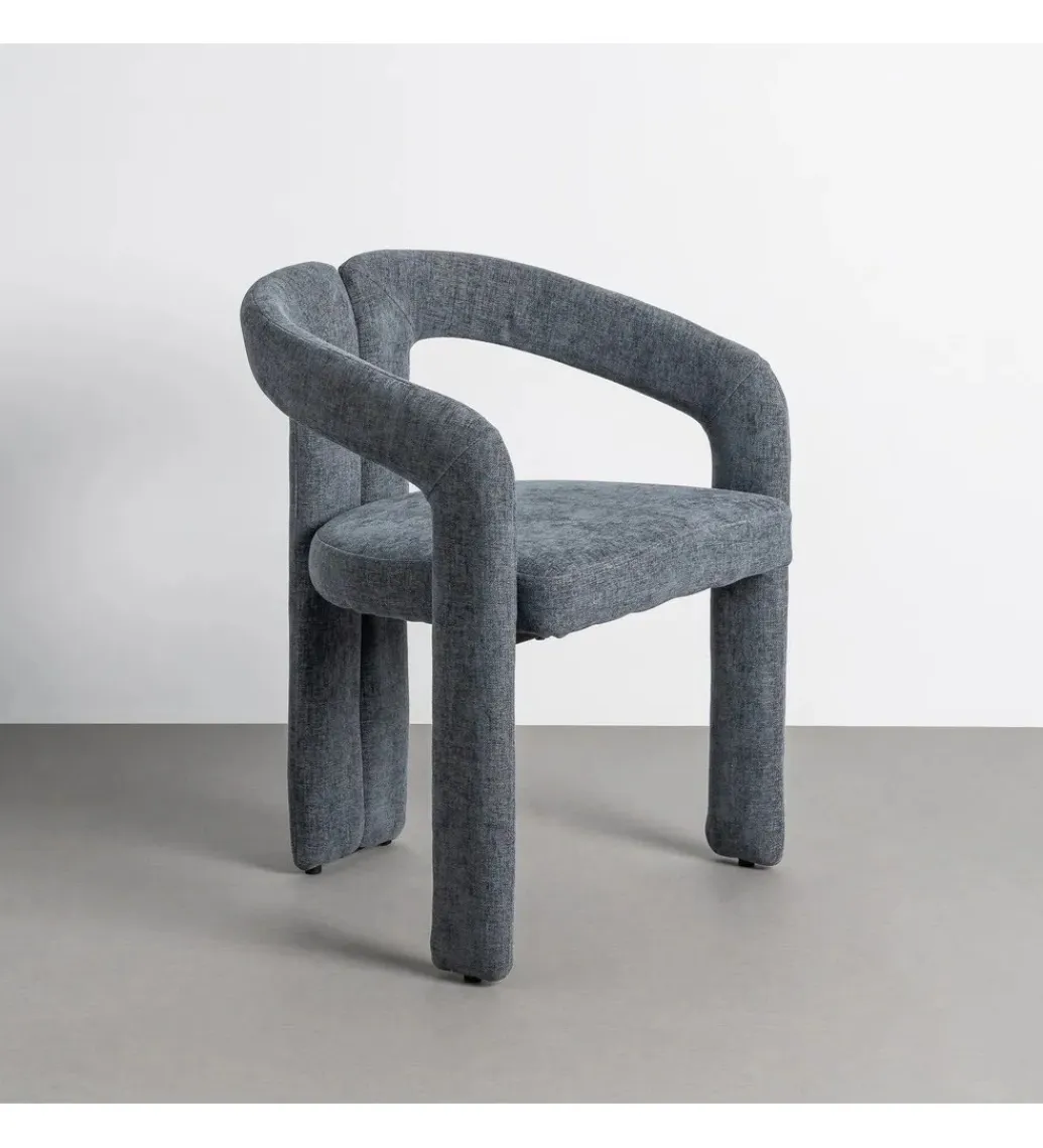 Zona-Design Krzesło BRAZOS 76 cm niebieskie
