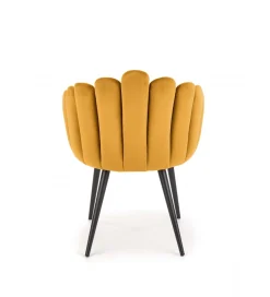 Halmar Krzesło CROWN musztardowe