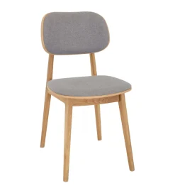 POLSKI DESIGN Krzesło dębowe NATIN tkanina