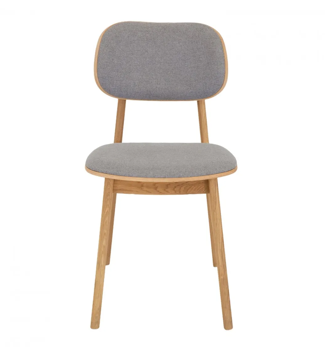 POLSKI DESIGN Krzesło dębowe NATIN tkanina