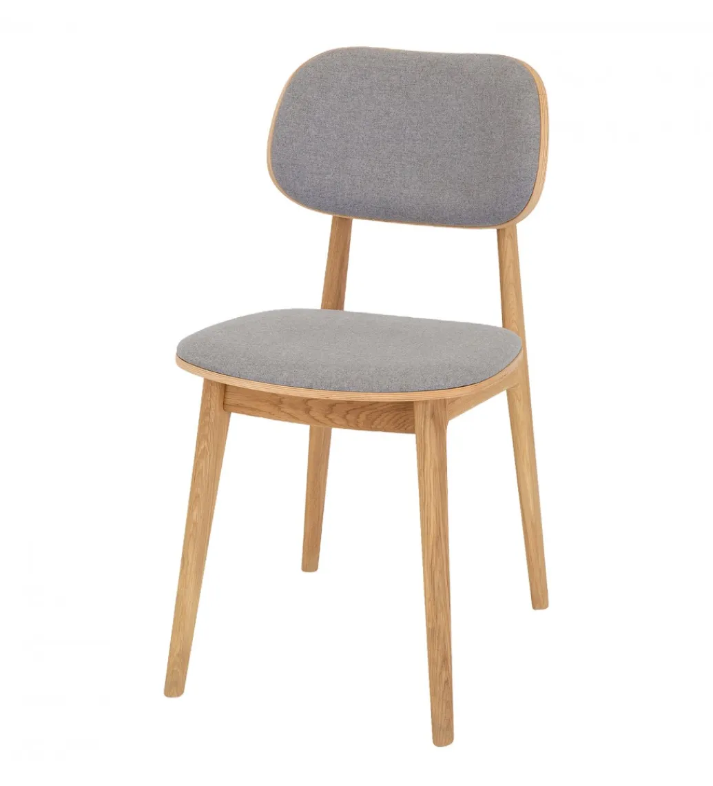 POLSKI DESIGN Krzesło dębowe NATIN tkanina