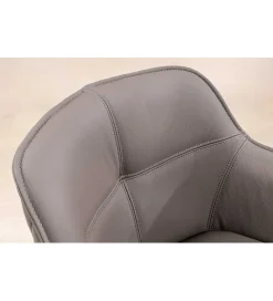 Invicta Interior Krzesło Edmonton obrotowe 180 stopni Taupe