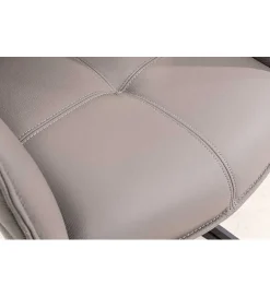 Invicta Interior Krzesło Edmonton obrotowe 180 stopni Taupe