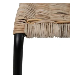Zona-Design Krzesło ENRBOHO 77 cm naturalne