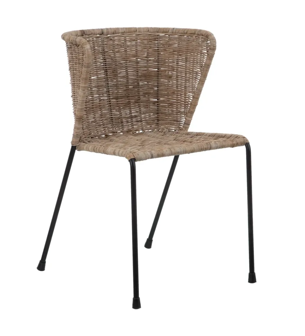 Zona-Design Krzesło ENRBOHO 77 cm naturalne