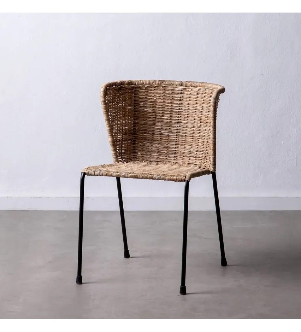 Zona-Design Krzesło ENRBOHO 77 cm naturalne