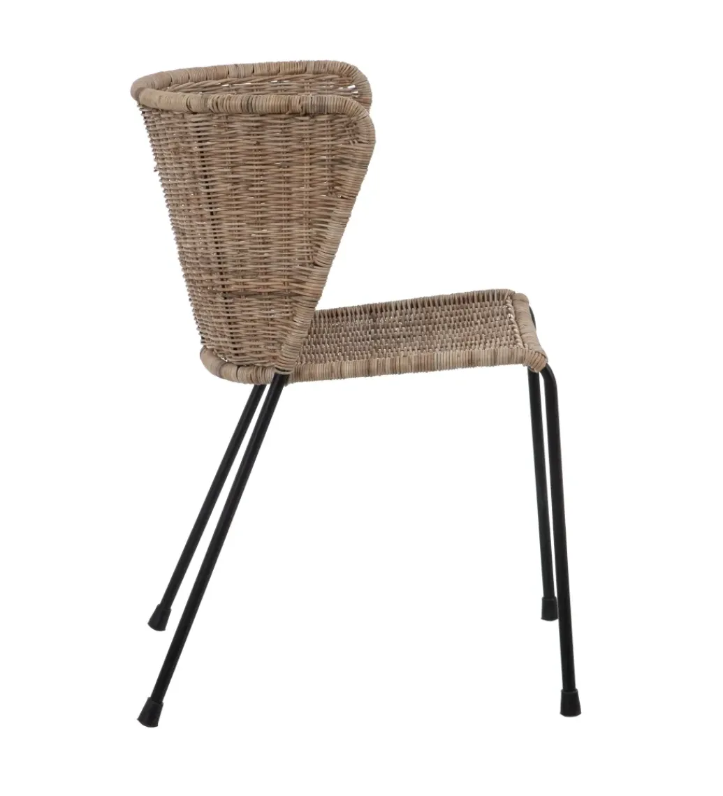Zona-Design Krzesło ENRBOHO 77 cm naturalne