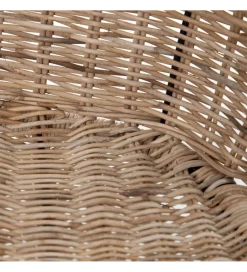 Zona-Design Krzesło ENRBOHO 77 cm naturalne