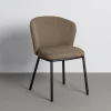 Zona-Design Krzesło ESPIGA 78 cm brązowe