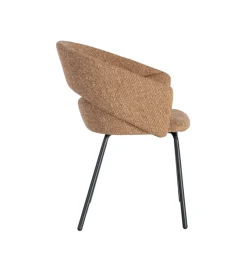 Zona-Design Krzesło HANAREO 82 cm brązowe