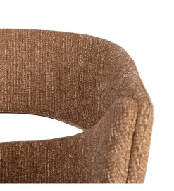 Zona-Design Krzesło HANAREO 82 cm brązowe