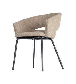Zona-Design Krzesło HANAREO 82 cm taupe