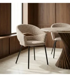 Zona-Design Krzesło HANAREO 82 cm taupe
