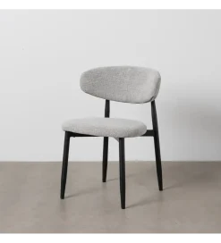 Zona-Design Krzesło HYUN tapicerowane czarne
