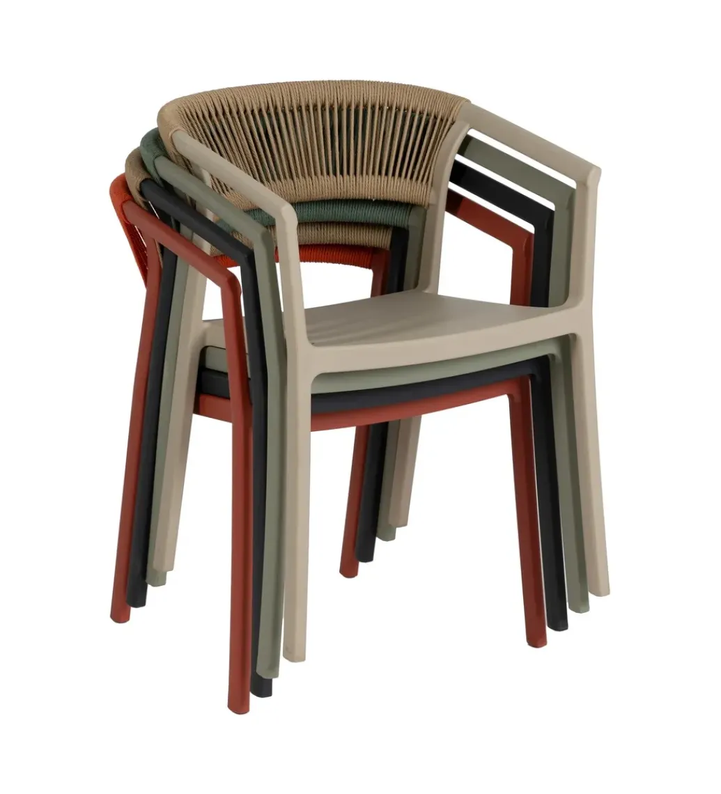 Zona-Design Krzesło IVERN antracytowy