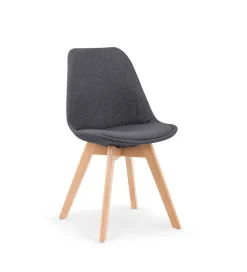 Halmar Krzesło K303 83 cm ciemne popielate