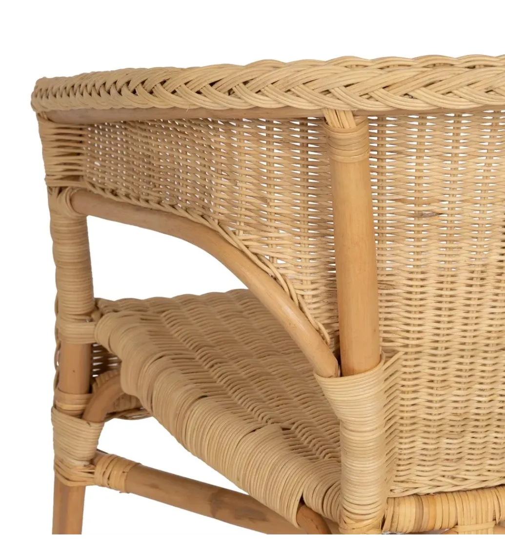 Zona-Design Krzesło KERRI ratan naturalny