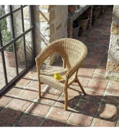 Zona-Design Krzesło KERRI ratan naturalny